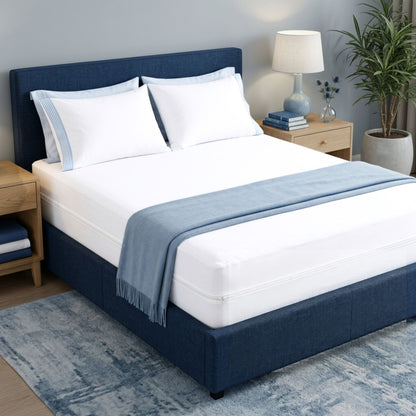 Protège-matelas zippé 100 % imperméable