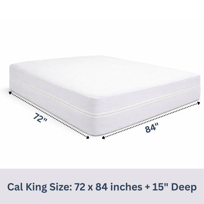 Protège-matelas zippé 100 % imperméable