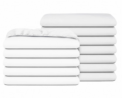 Drap plat, lot de 12