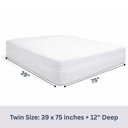 Protège-matelas zippé 100 % imperméable