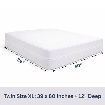Protège-matelas zippé 100 % imperméable